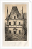 …Pl. 1, Ancien Chateau de Villiers, 1860 by Victor Petit