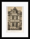 …Pl. 25, Maison En Bois Sculpte A Cravan, published 1860 by Victor Petit
