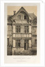 …Pl. 25, Maison En Bois Sculpte A Cravan, published 1860 by Victor Petit