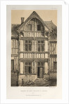 …Pl. 25, Maison En Bois Sculpte A Cravan, published 1860 by Victor Petit