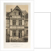 …Pl. 25, Maison En Bois Sculpte A Cravan, published 1860 by Victor Petit