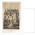 …Pl. 57, Château De La Poissonnière, 1860 by Victor Petit