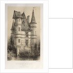 …Pl. 63, Ancien Manoir De La Fosse, 1860 by Victor Petit