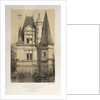 …Pl. 64, Château De La Sauloye, 1860 by Victor Petit