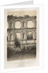 …Pl. 74, Galerie Ruinée DUn Château, daprés un vieux dessin, 1860 by Victor Petit