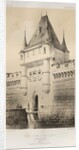 …Pl. 80, Porte Notre-Dame à Sens daprès dancienNEs dessins, 1860 by Victor Petit
