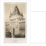 …Pl. 80, Porte Notre-Dame à Sens daprès dancienNEs dessins, 1860 by Victor Petit