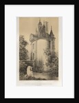 …Pl. 83, Porte du Château de Saint-Martin-Du-Bec, 1860 by Victor Petit