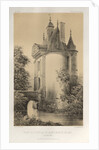 …Pl. 83, Porte du Château de Saint-Martin-Du-Bec, 1860 by Victor Petit