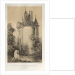 …Pl. 83, Porte du Château de Saint-Martin-Du-Bec, 1860 by Victor Petit