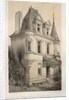 …Pl. 9, Ancien Chateau de Villeneuve, 1860 by Victor Petit
