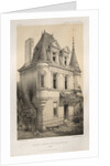 …Pl. 9, Ancien Chateau de Villeneuve, 1860 by Victor Petit