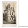 …Pl. 9, Ancien Chateau de Villeneuve, 1860 by Victor Petit