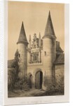 …Pl. 96, Porte du Prieuré de Torteval, 1860 by Victor Petit