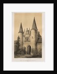 …Pl. 96, Porte du Prieuré de Torteval, 1860 by Victor Petit