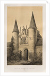 …Pl. 96, Porte du Prieuré de Torteval, 1860 by Victor Petit