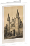 …Pl. 96, Porte du Prieuré de Torteval, 1860 by Victor Petit