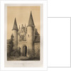 …Pl. 96, Porte du Prieuré de Torteval, 1860 by Victor Petit