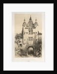 …Pl.7, Porte du Chateau dExideuil, 1860 by Victor Petit