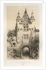 …Pl.7, Porte du Chateau dExideuil, 1860 by Victor Petit
