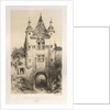 …Pl.7, Porte du Chateau dExideuil, 1860 by Victor Petit