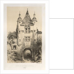 …Pl.7, Porte du Chateau dExideuil, 1860 by Victor Petit