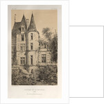 ..Pl. 29, Chateau De La Bouverie, 1860 by Victor Petit