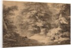 A Beech Wood with a Resting Traveler, 1803 by Christoph Nathe