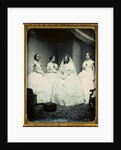 A Bride and Her Bridesmaids, 1851 or later by Josiah Johnson Hawes; Albert Sands Southworth