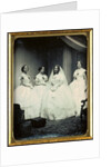 A Bride and Her Bridesmaids, 1851 or later by Josiah Johnson Hawes; Albert Sands Southworth