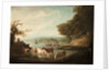 A Calm Watering Place--Extensive and Boundless Scene with Cattle, 1816 by Alvan Fisher
