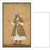 A Courtier, Possibly Khan Alam, Holding a Spinel and a Deccan Sword, c. 1605-1610 by Govardhan (attributed to)