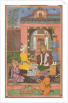 A feast in a pavilion setting, c. 1620 by Muhammad Ali (attributed to)