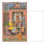 A feast in a pavilion setting, c. 1620 by Muhammad Ali (attributed to)