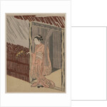 A Girl Dressing in Pink, 1766 by Suzuki Harunobu