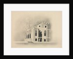 A Gothic Church by Moonlight, 1840 by Mary Altha Nims