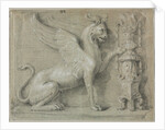 A Griffin Relief, 1700s by Anonymous