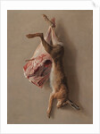 A Hare and a Leg of Lamb, 1742 by Jean-Baptiste Oudry