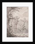 A Hunting Party at Marly, late 17th or early 18th century by Jean Baptiste Martin