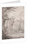 A Hunting Party at Marly, late 17th or early 18th century by Jean Baptiste Martin