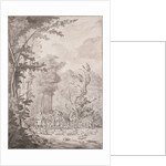 A Hunting Party at Marly, late 17th or early 18th century by Jean Baptiste Martin