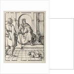 A king Enthroned by Peter Flötner