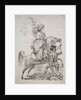 A Mameluke Chief on Horseback Signaling for Help, 1817 by Antoine-Jean Gros