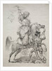 A Mameluke Chief on Horseback Signaling for Help, 1817 by Antoine-Jean Gros