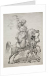 A Mameluke Chief on Horseback Signaling for Help, 1817 by Antoine-Jean Gros