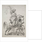 A Mameluke Chief on Horseback Signaling for Help, 1817 by Antoine-Jean Gros