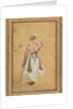 A Mughal courtier, c. 1575; border added probably 1700s by Unknown