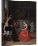 A Musical Company, c. 1668 by Jacob Ochtervelt