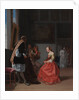 A Musical Company, c. 1668 by Jacob Ochtervelt
