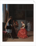 A Musical Company, c. 1668 by Jacob Ochtervelt